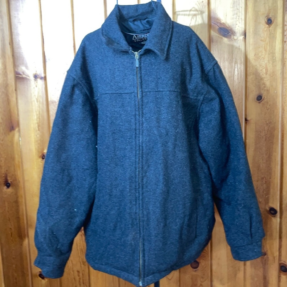 Aberdeen collection gray men’s jacket size large​
